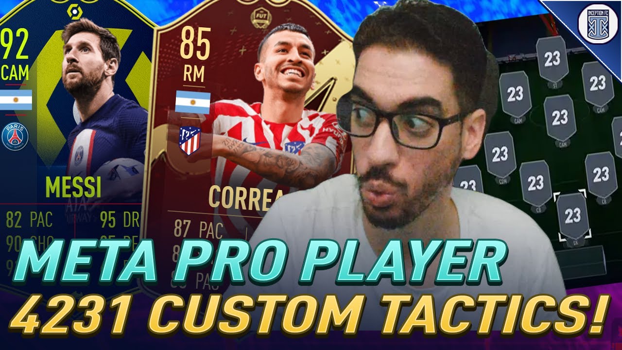 PRO META 4231 CUSTOM TACTICS FOR FIFA 23 ULTIMATE TEAM - BEST - FIFA 23 ULTIMATE TEAM