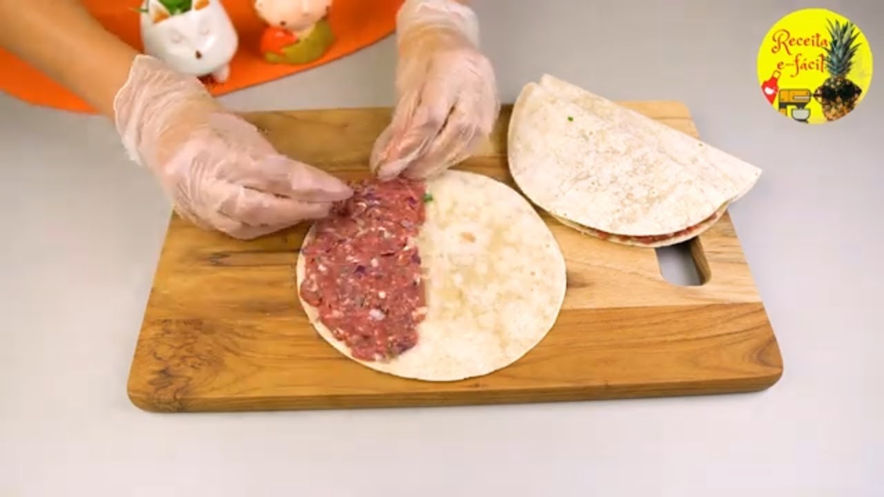 Veja isso! Carne moída com massa rap 10, receita incrível!