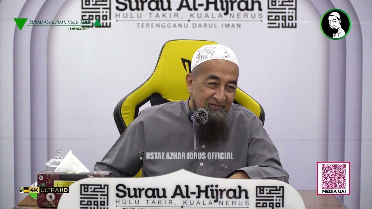 🟡 Koleksi Kuliah Ustaz Azhar Idrus | Surau Al-Hijrah, Hulu Takir, Kuala Nerus, Terengganu | 4K
