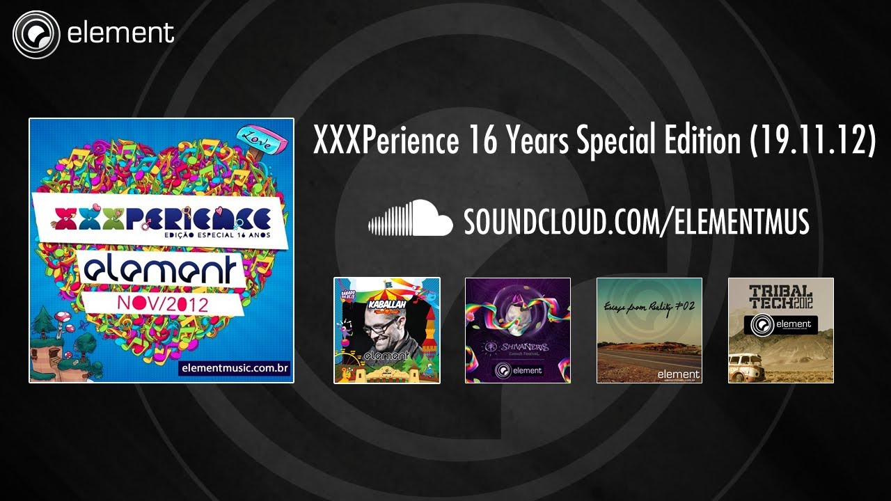ELEMENT &infin; XXXPerience Festival Ed. Especial 19/11/2012 (FULL SET)