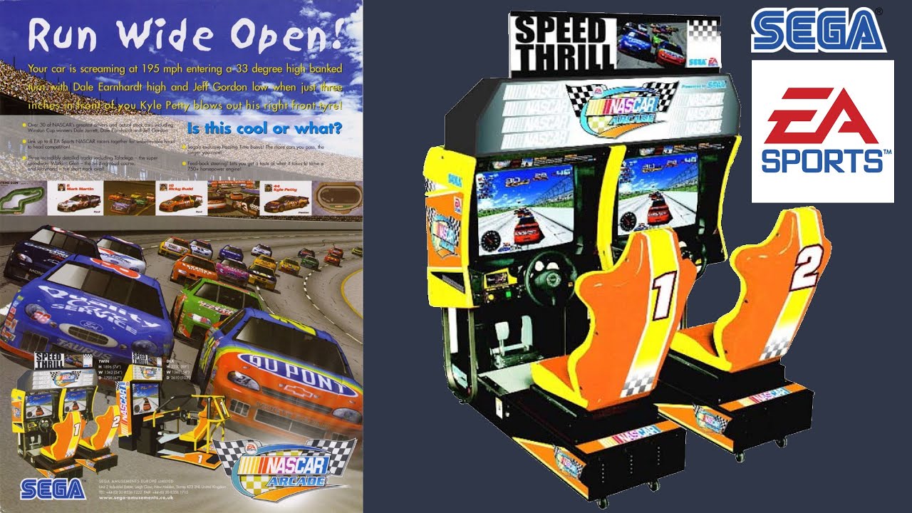NASCAR Arcade (Arcade) - Gameplay