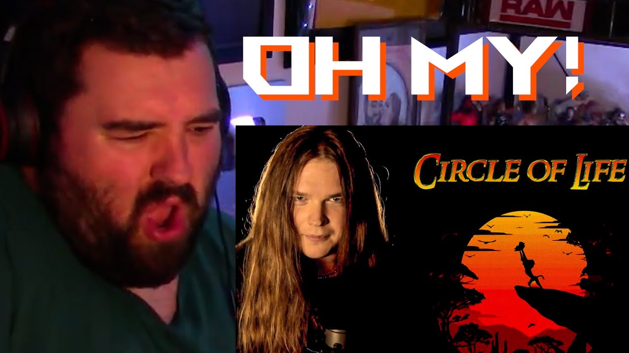 Singer reaction to TOMMY JOHANSSON - CIRCLE OF LIFE - FOR THE FIRST TIME!