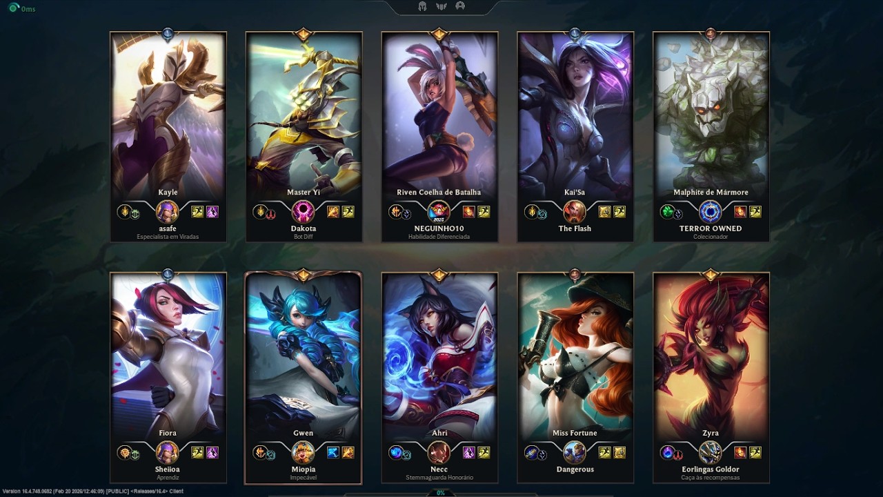 Malphite e Master n aguentaram a pressão