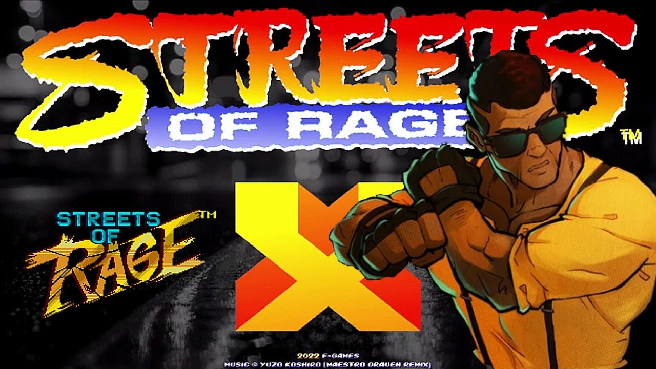 Streets of Rage X (Beta 28) - SoR 1 Route - Adam Playthrough - Normal