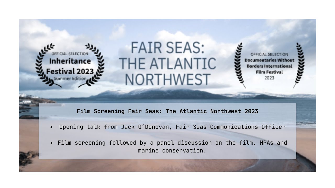 Fair Seas The Atlantic Northwest 2023 | Irish Wildlife Trust