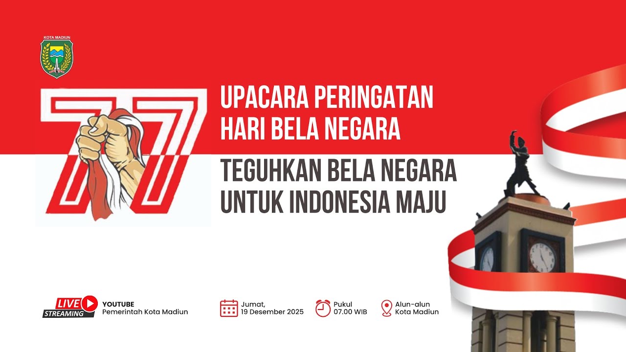 LIVE | UPACARA PERINGATAN HARI BELA NEGARA