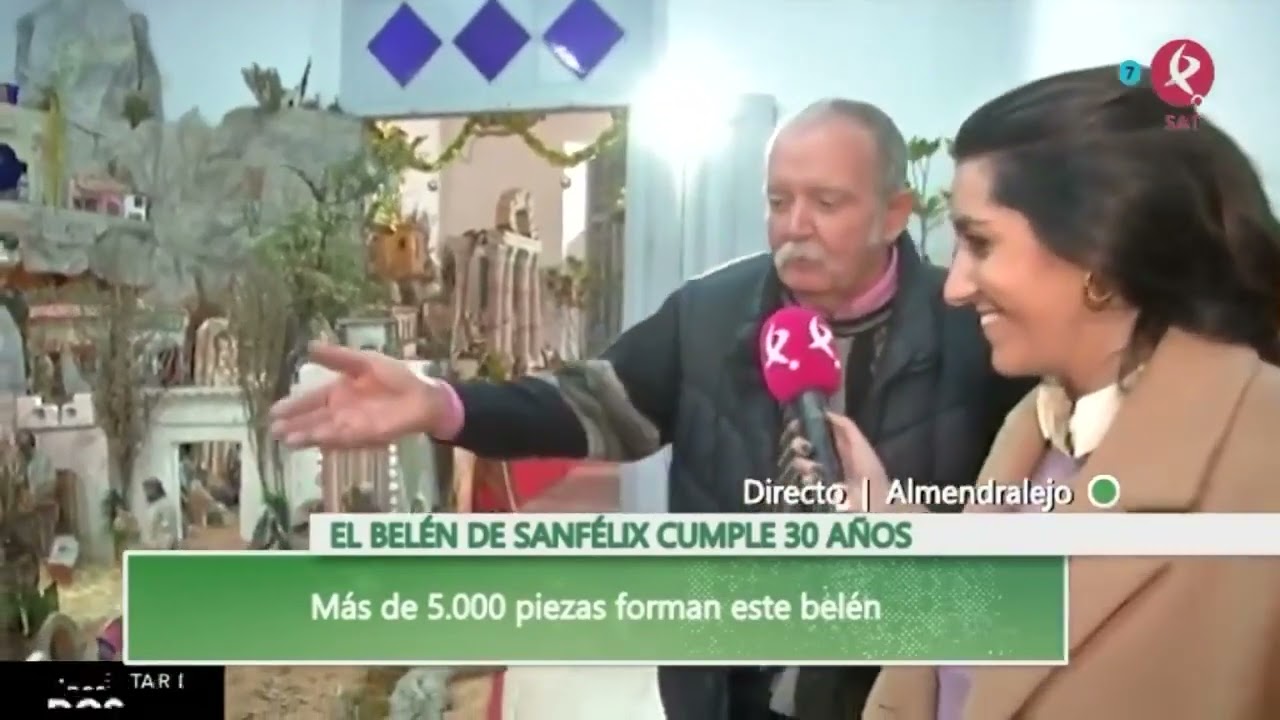 El Belén de Sanfélix, uno de los más extremeños | Dos de tarde