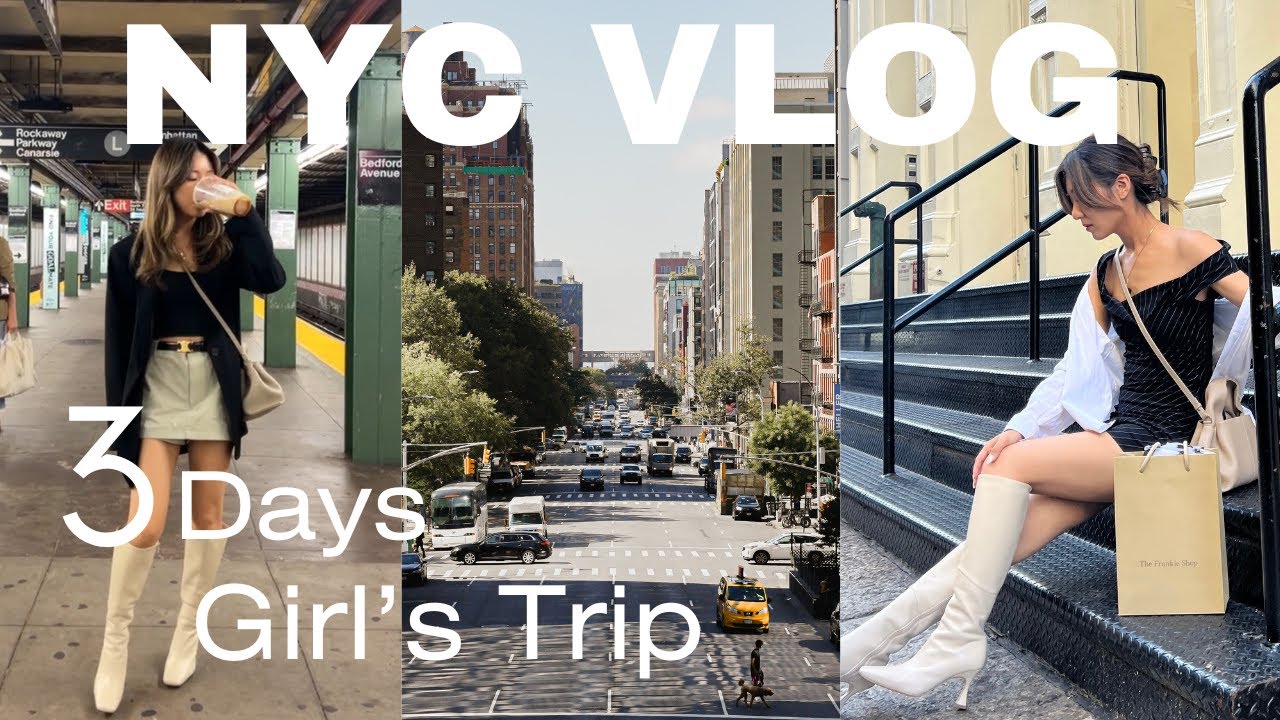 3 Days in NYC vlog🗽shopping, cafes, vintage...