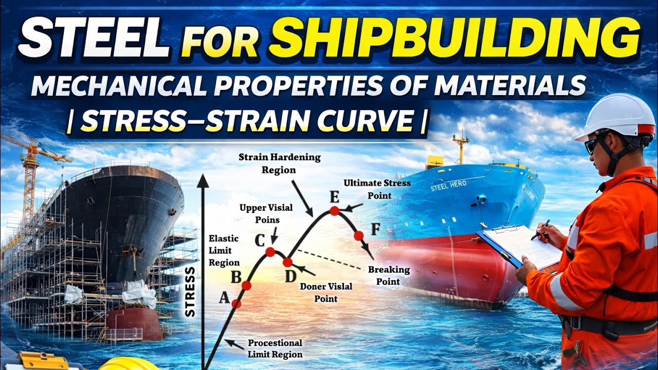 Steel for Shipbuilding | Mechanical Properties of Materials | Stress–Strain Curve