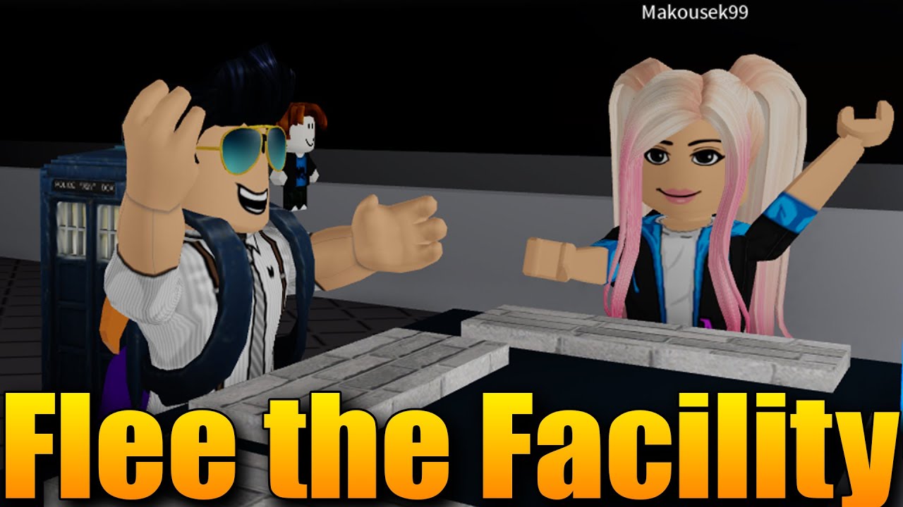VYŠKOLILI JSME HOLKU, KTERÁ VŮBEC NEVÍ🤣🔥 Roblox Flee the Facility @Makousek