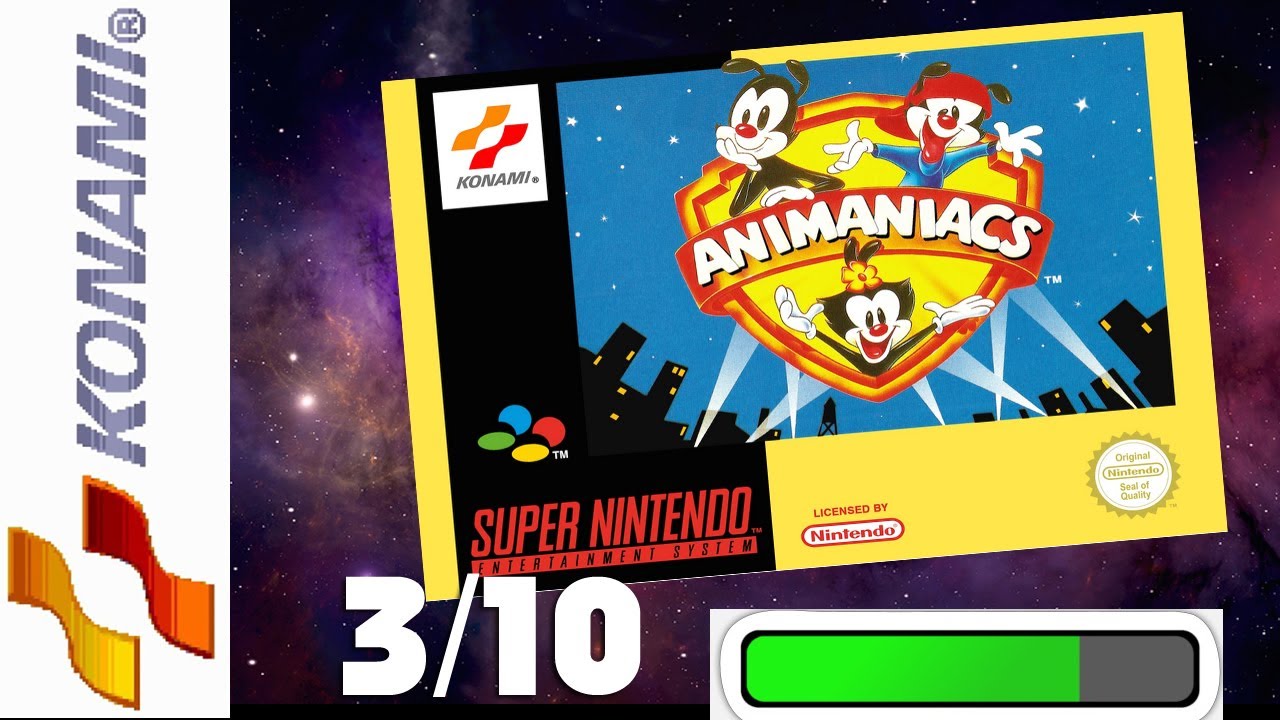 Animaniacs dans la collection Konami: mais pourquoi!?