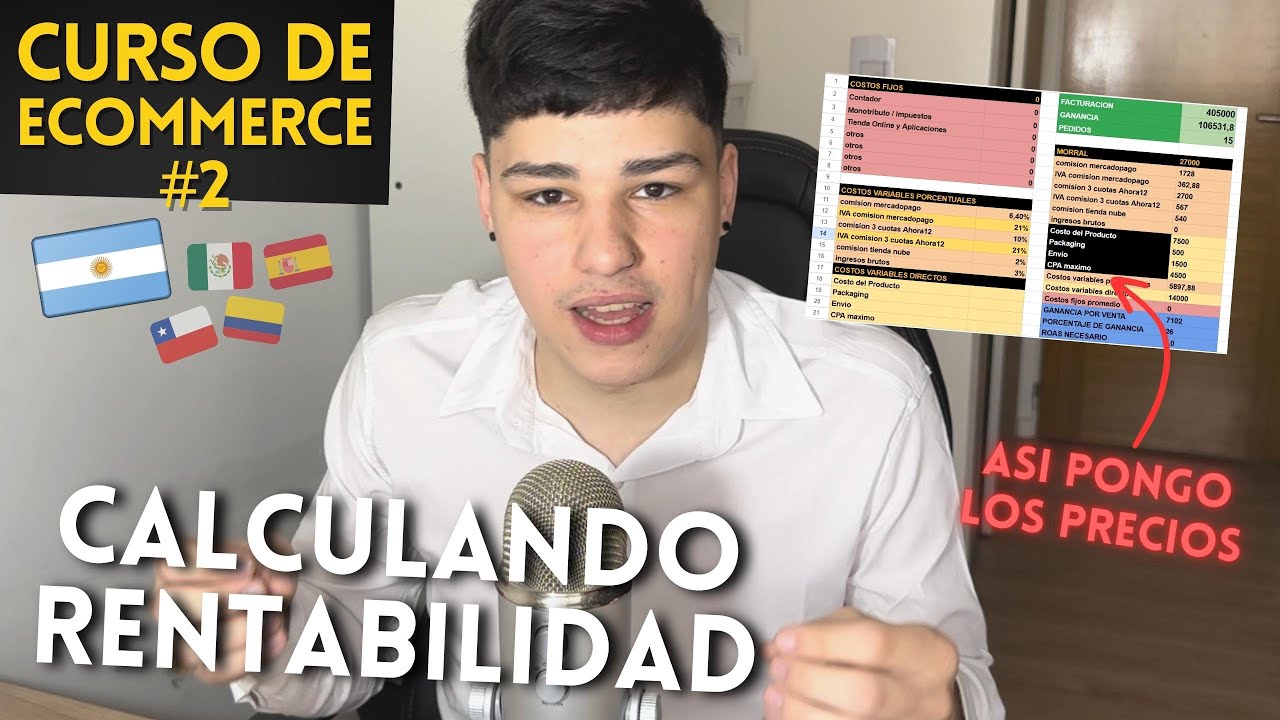 📊 Cómo Calcular la Rentabidad y Poner Precio a tus Productos 🇦🇷 | Curso Gratis De eCommerce #2