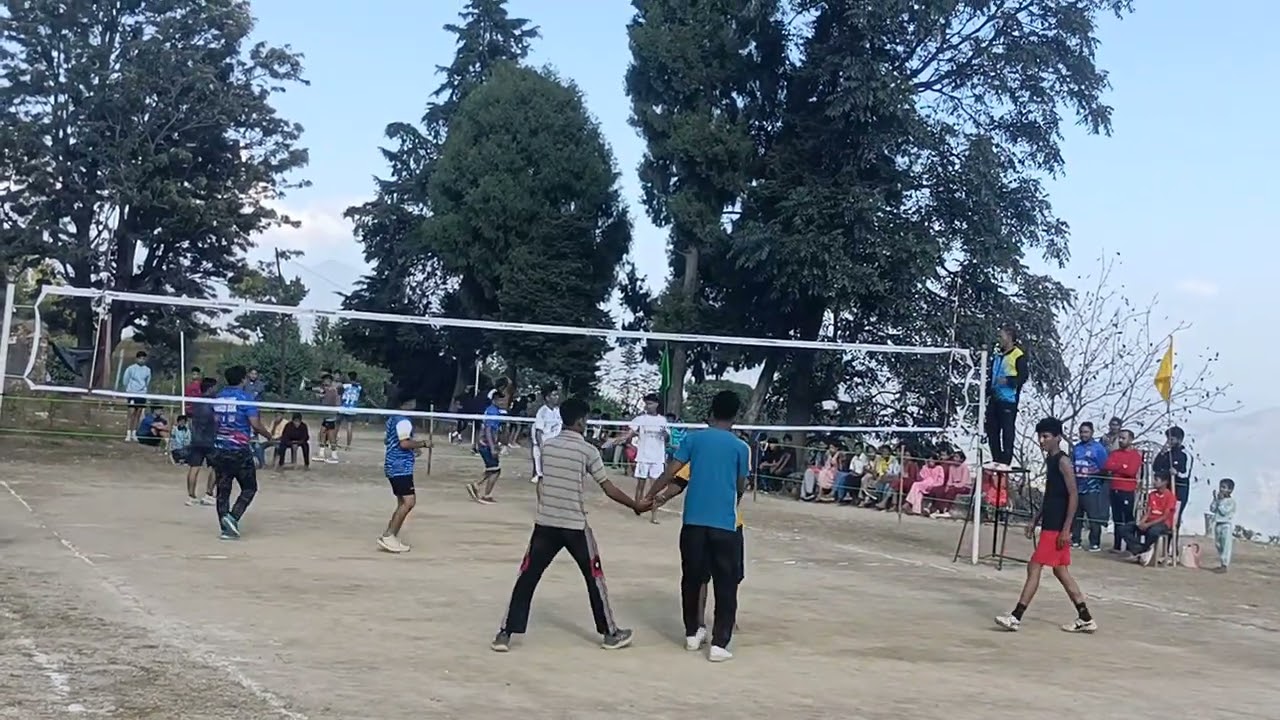 #nature #funny #vallyball #sports  tolyundanda vs chanpur takker ka match  team🏀🏀