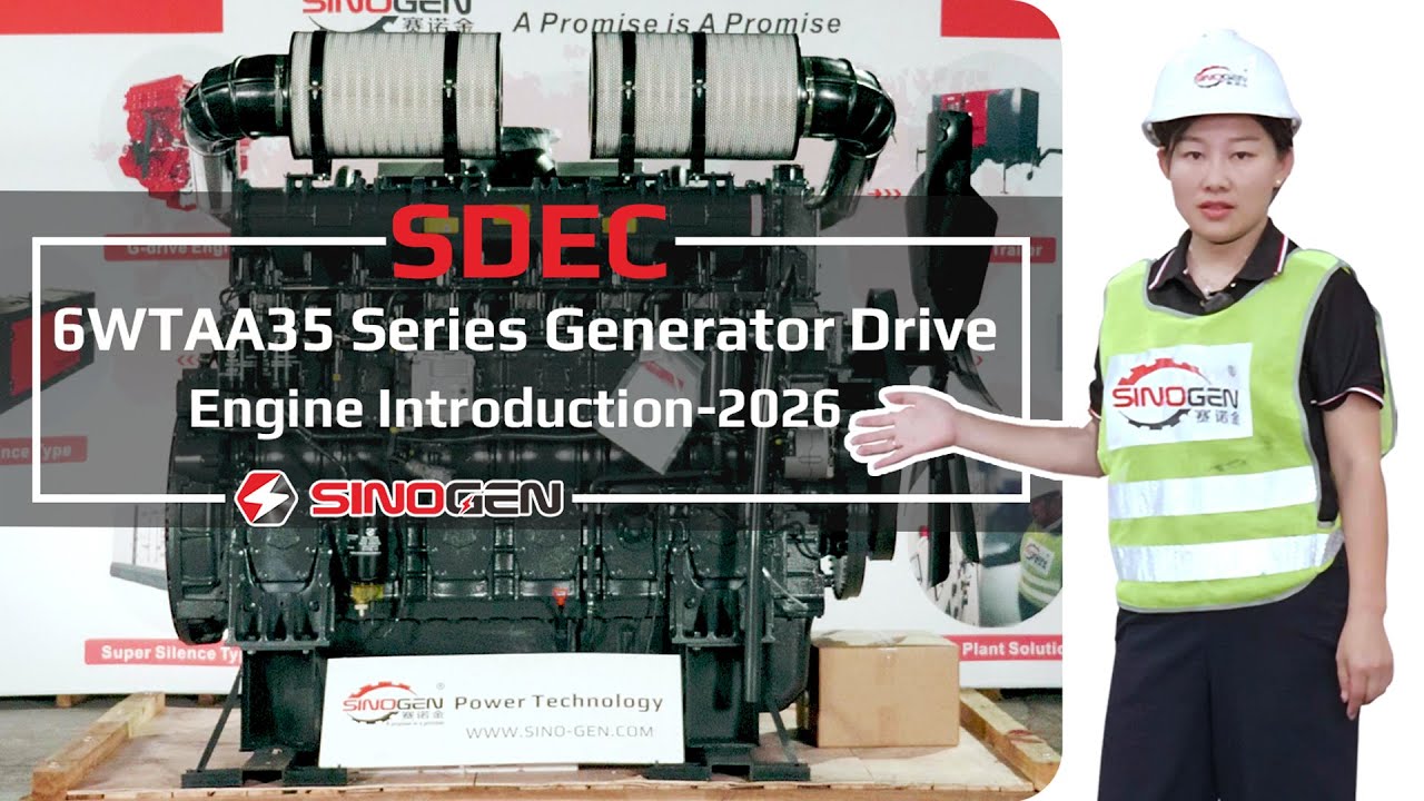 SDEC 6WTAA35 Series Generator Drive Engine Introduction-2026 [Specifications & Scopes]