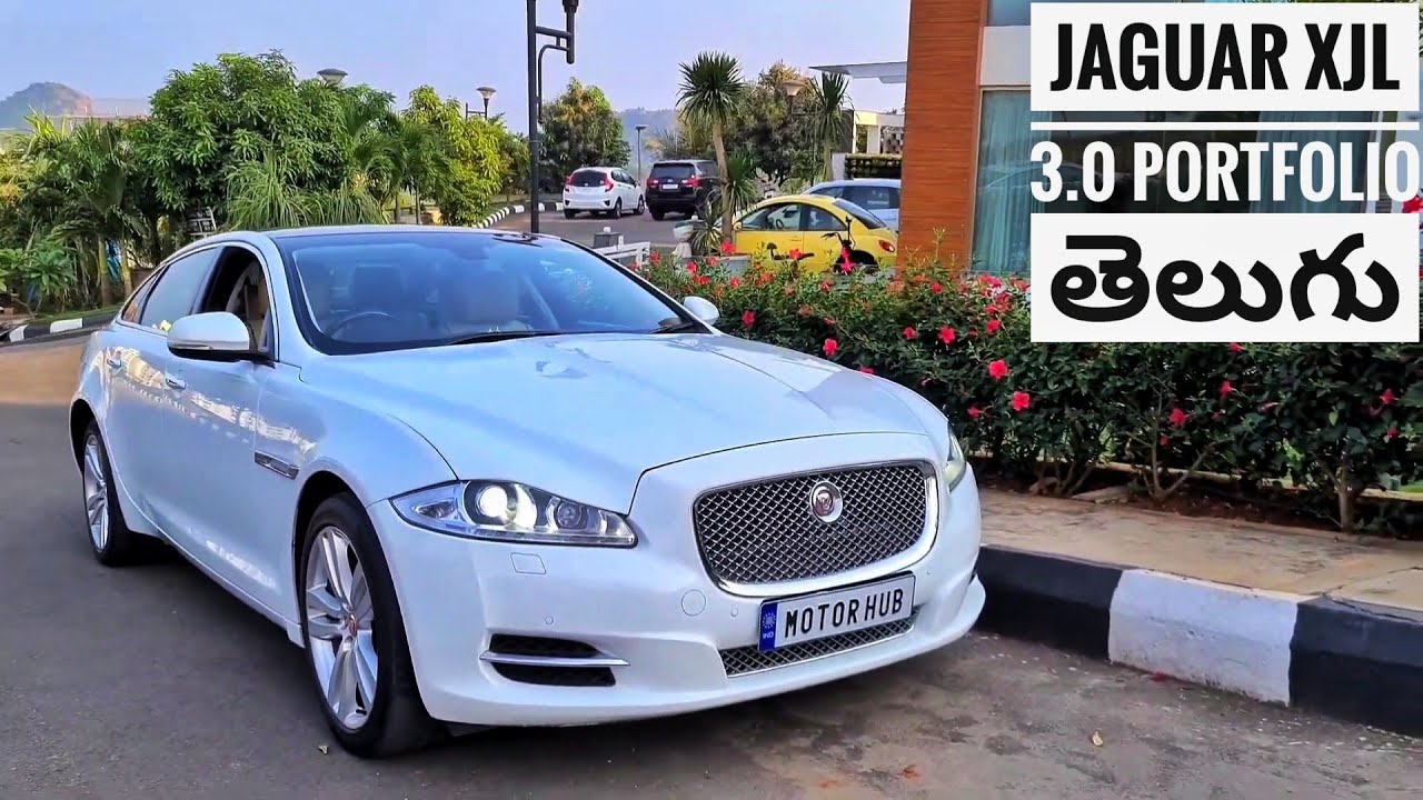 Jaguar XJL 3.0L V6 Portfolio Telugu Review | Luxury Car Review | Jaguar XJL Price, Features  Telugu