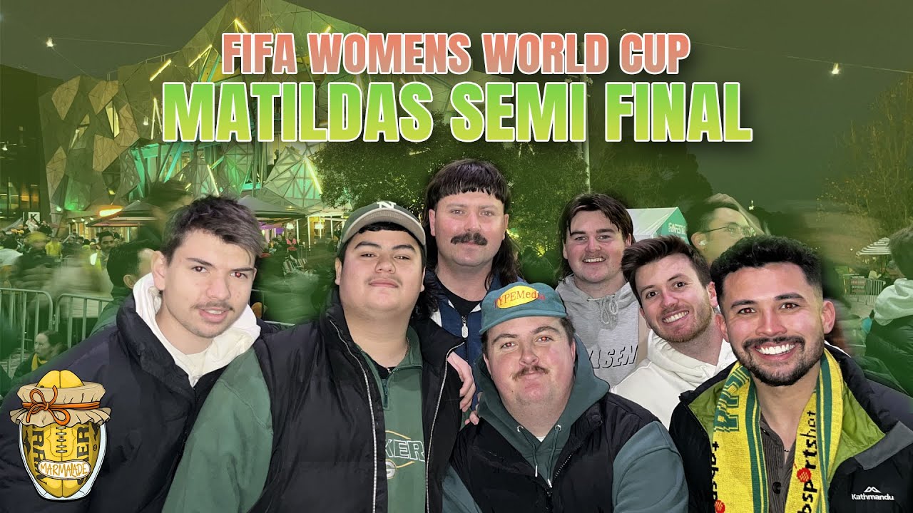 FIFA Womens World Cup: Australia vs England // Watching the Matildas Semi-Final from Fed Square VLOG