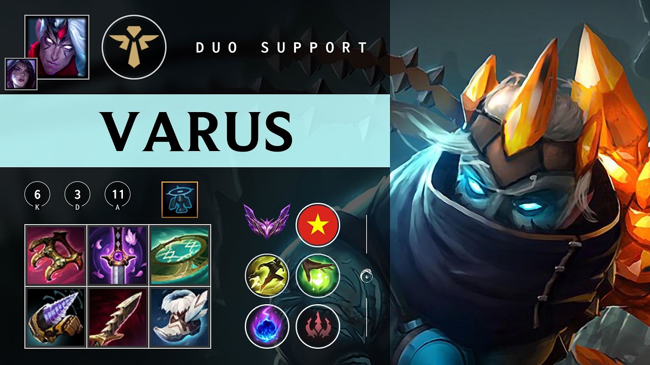 Varus Support vs Zyra - VN Master Patch 26.05