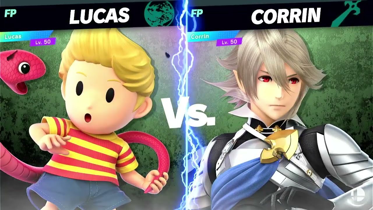 Super Smash Bros Ultimate Amiibo Fights Lucas vs the World EX vs Corrin