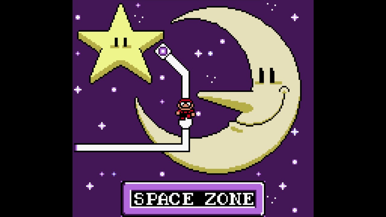 スーパーマリオランド2 DX 6つの金貨 スペースゾーン