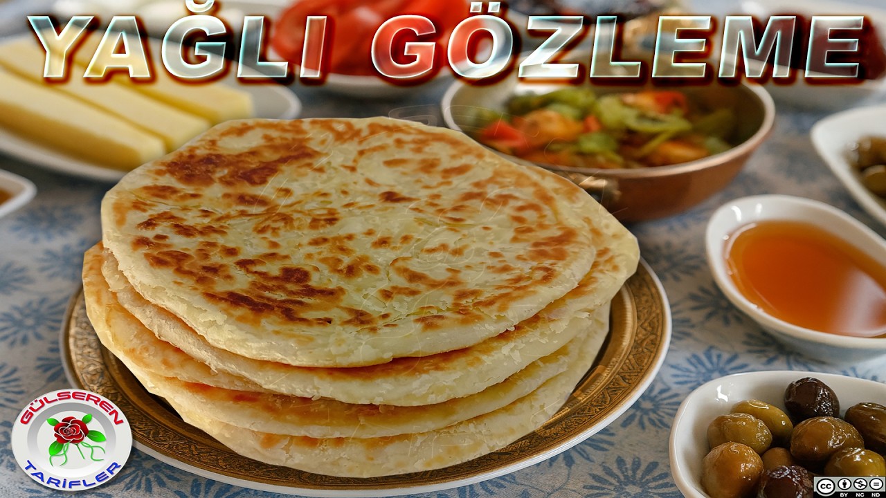 Yağlı Gözleme. Garantili en kolay tarif. Sizde kolaylıkla yapabilirsiniz. #tarif #öneçıkar