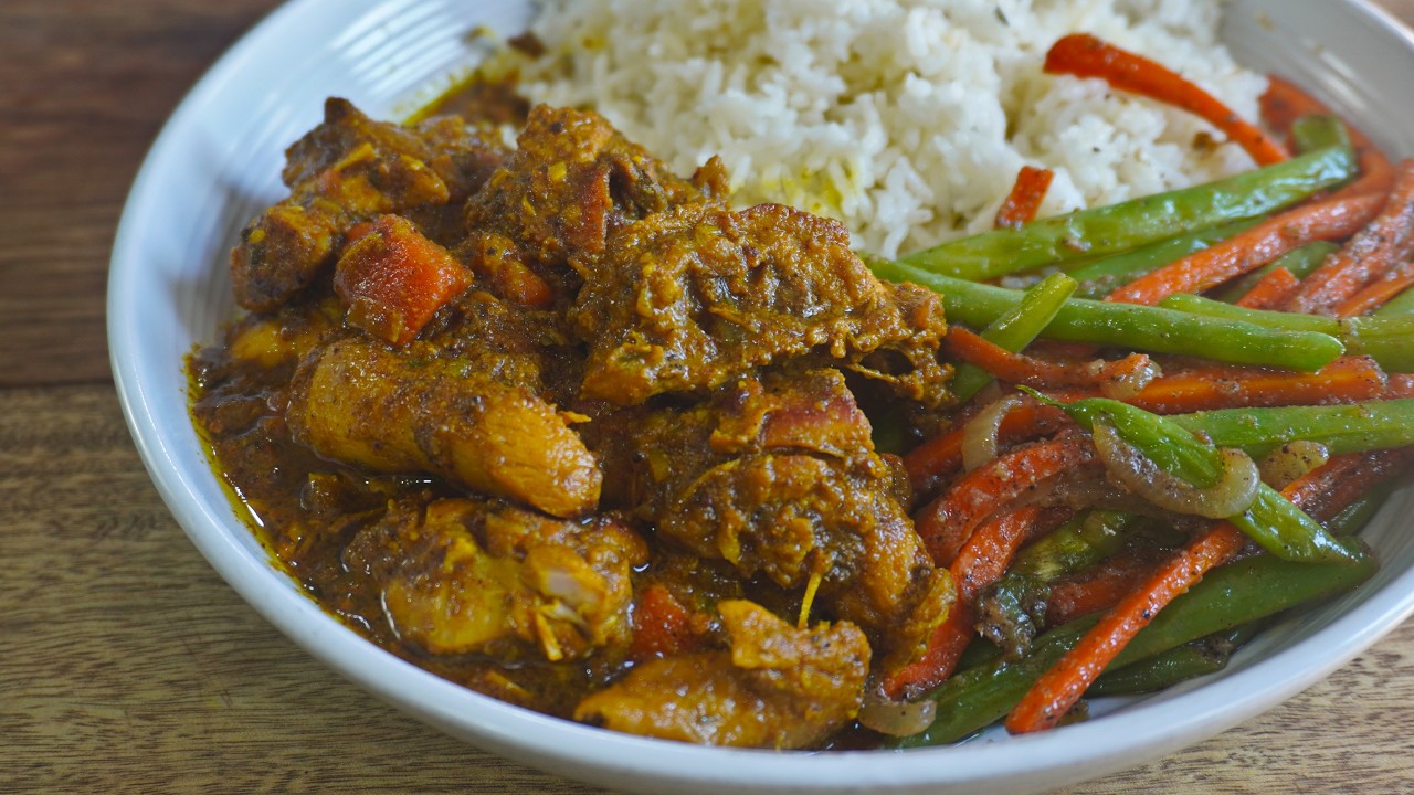 Jamaican Curry Chicken Explained | Why Burning the Curry Matters