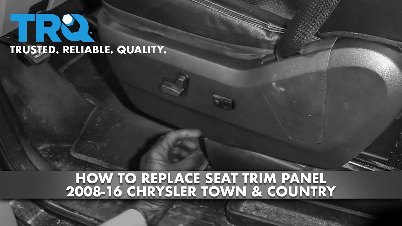 How to Replace Seat Switch Panel 2008-16 Chrysler Town & Country