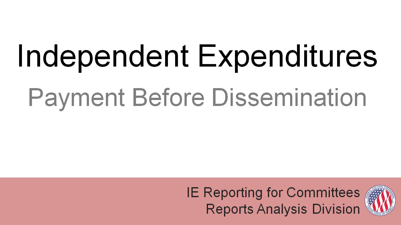 IE Committees (Red Track): Payment before Dissemination