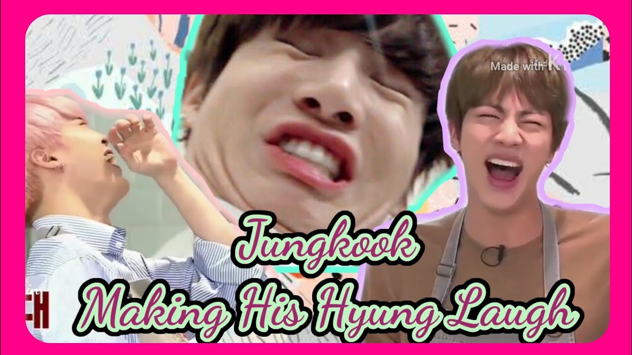 Jungkook Making His Hyung Laugh