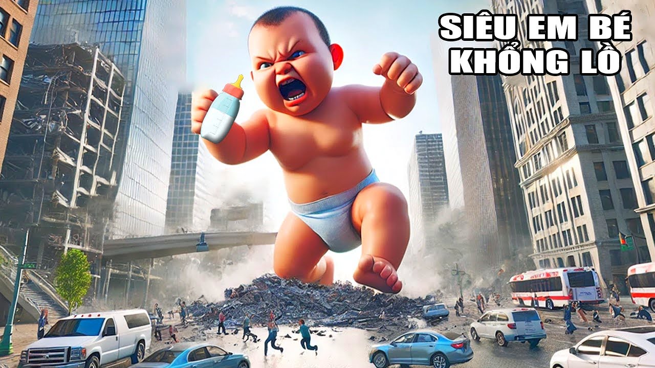 TÔI TIẾN HÓA THÀNH SIÊU EM BÉ KHỔNG LỒ ĂN CẢ TRÁI ĐẤT | Fat Baby