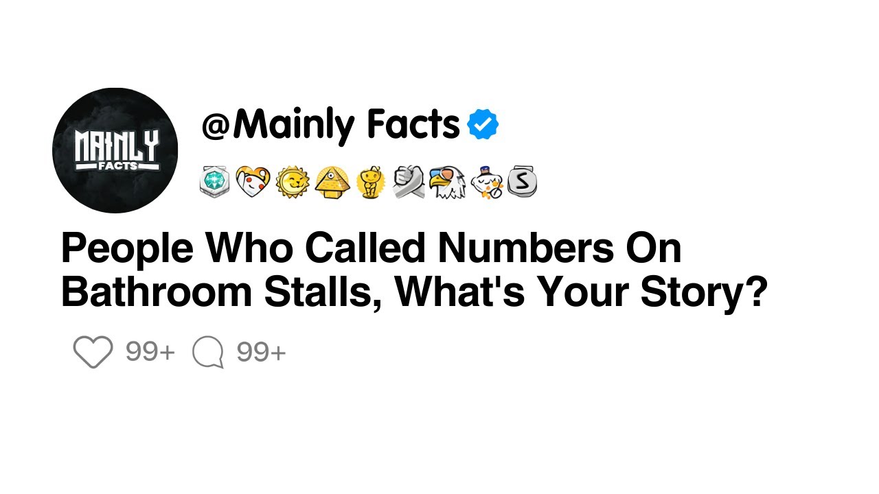 People Who Called Numbers On Bathroom Stalls, What's Your Story?