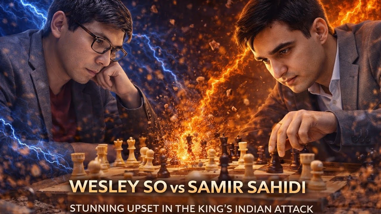 Wesley So vs Samir Sahidi ❗ Stunning Upset in the King’s Indian Attack❗World Blitz Championship 2025