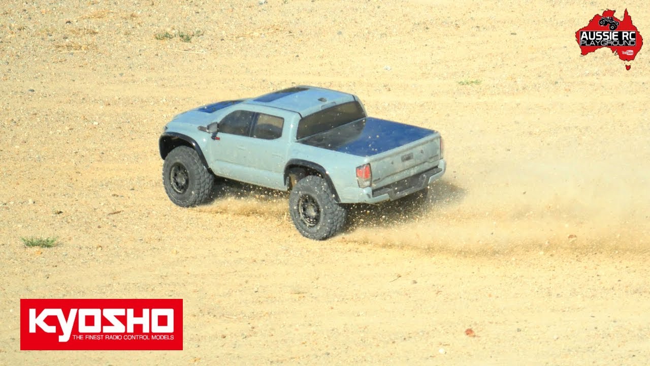 Incredible 3S Power! Kyosho Tacoma TRD Pro Maiden run on 3S