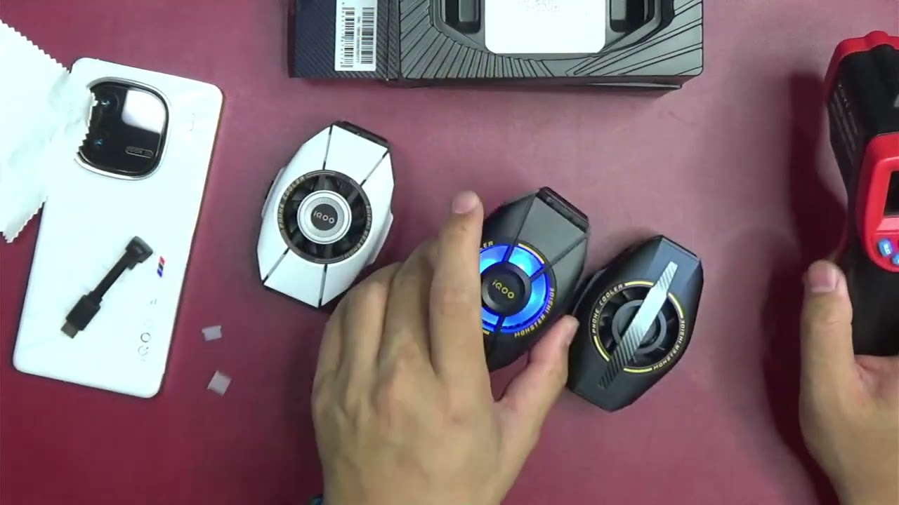 COOLER YANG BARU BANGET RILIS: Iqoo Backclip Cooler 2 Vs Iqoo Backclip Cooler pro