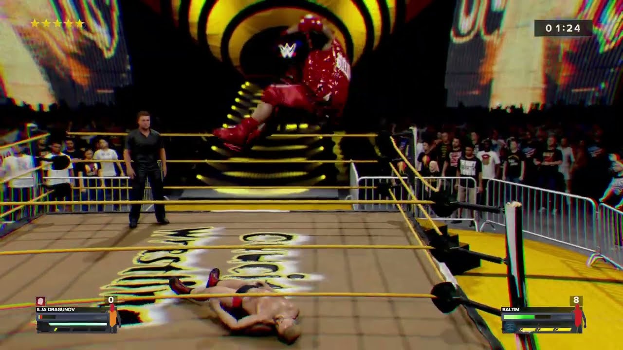 WWE 2K24 BALTIM MODE|BALTIM VS ILJA DRAGUNOV Part 2