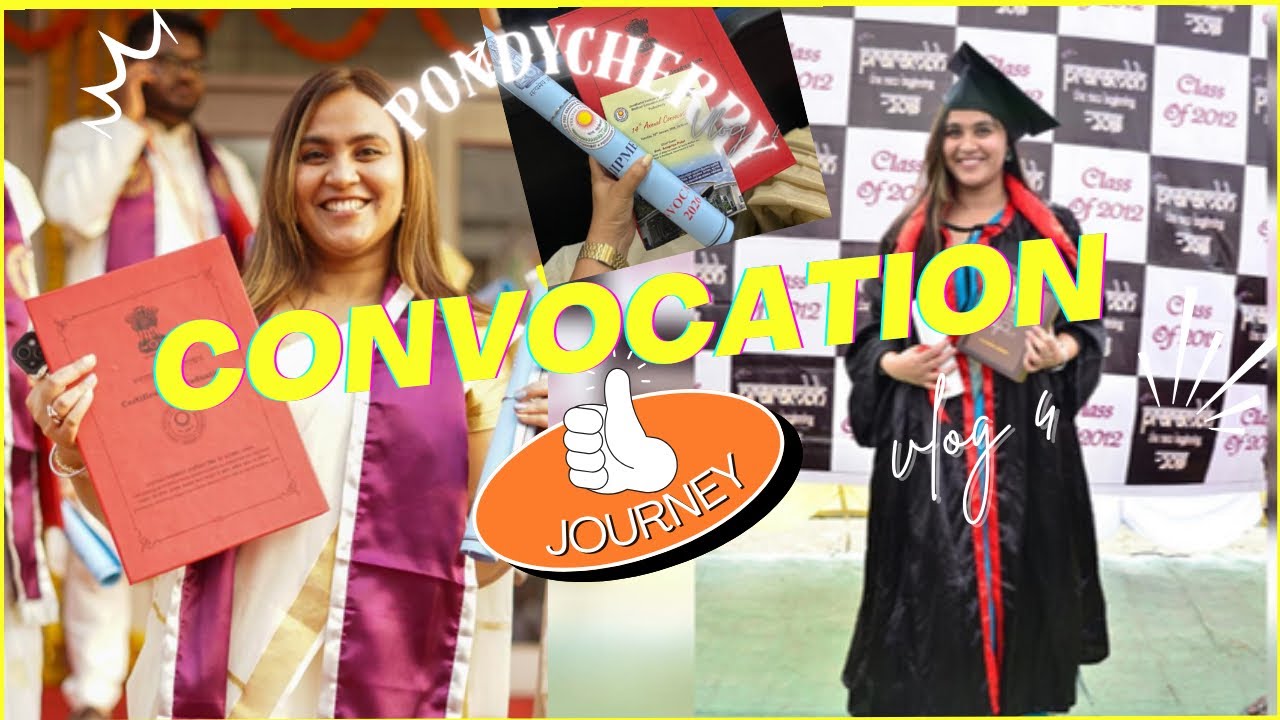 ✨👩🏼‍🎓CONVOCATION PG♥️✨|JIPMER| Pondycherry vlog 4 #pg #jipmer #neet #postgraduated #convocationvlog 