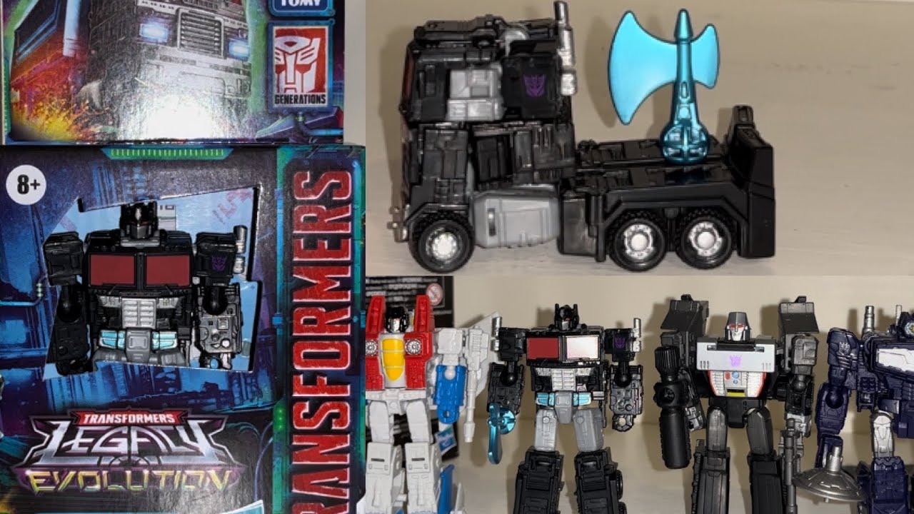 Transformers legacy evolution nemesis prime review. Generations core class collection Wfc comparison