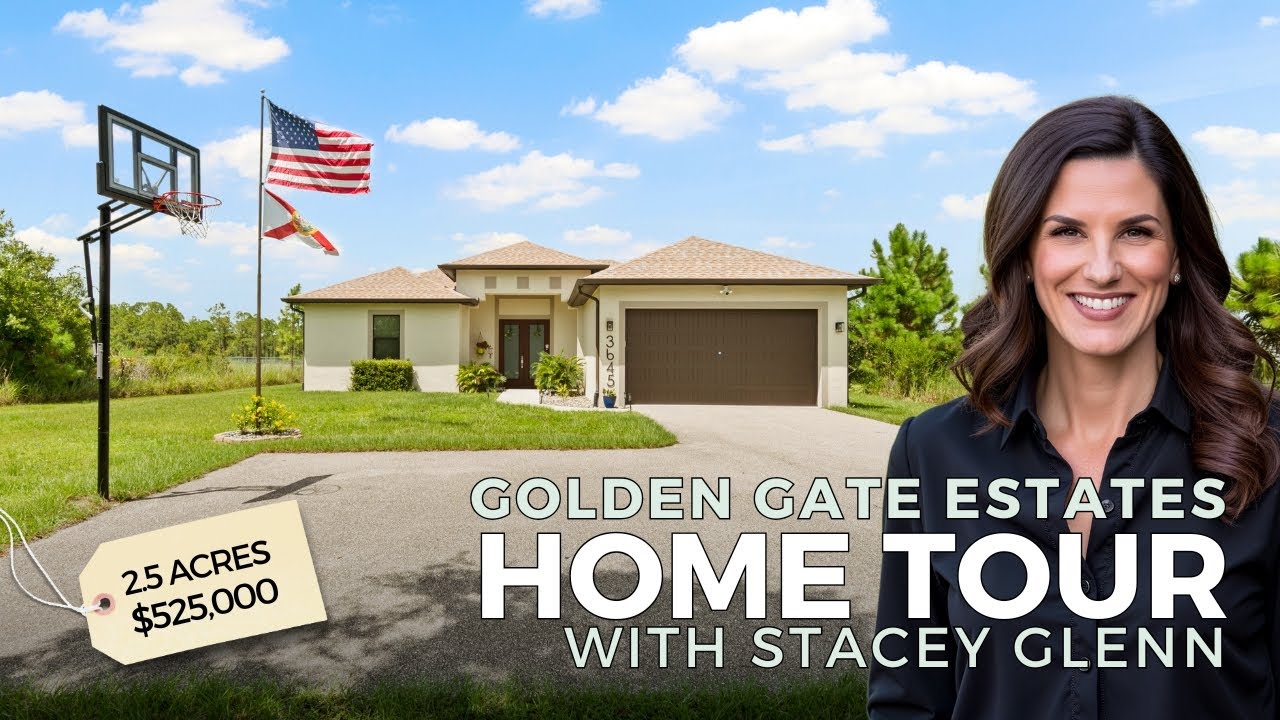 Naples Real Estate - Home for Sale in Golden Gate Estates on 2.5 acres