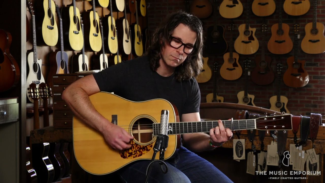 Tony Rice's personal 2007 Santa Cruz @The Music Emporium