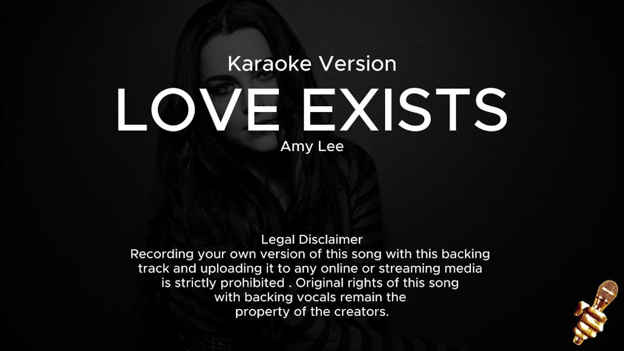 Amy Lee - Love Exists (Karaoke Version)