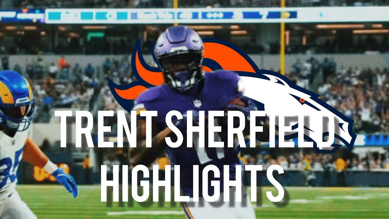 Trent Sherfield || NFL Highlights || Denver Broncos WR