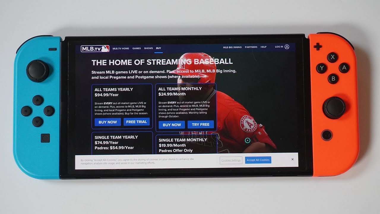 How To Get MLB TV On Nintendo Switch OLED / Lite