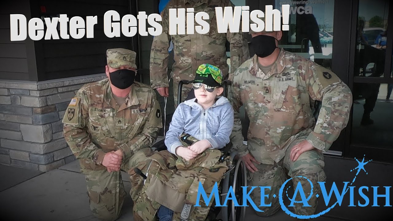 Revealing Dexter's Make A Wish! Army Man Wish Granted