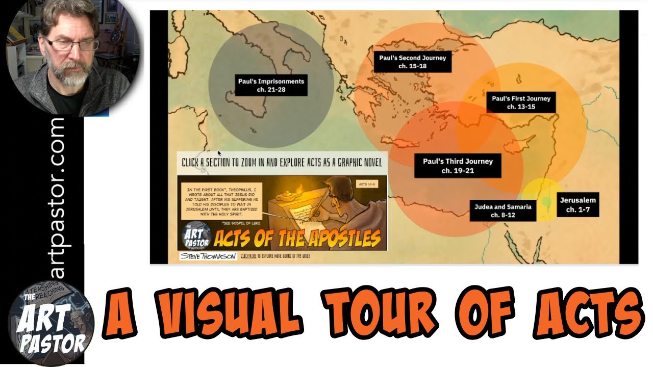 A Visual Tour of Acts | FREE Resource for Study and Teaching