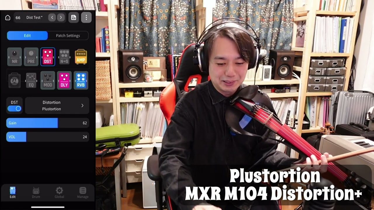 Electric Violin Meets Distortion — All 10 FX on Valeton GP-50  Pitch Shifter Test