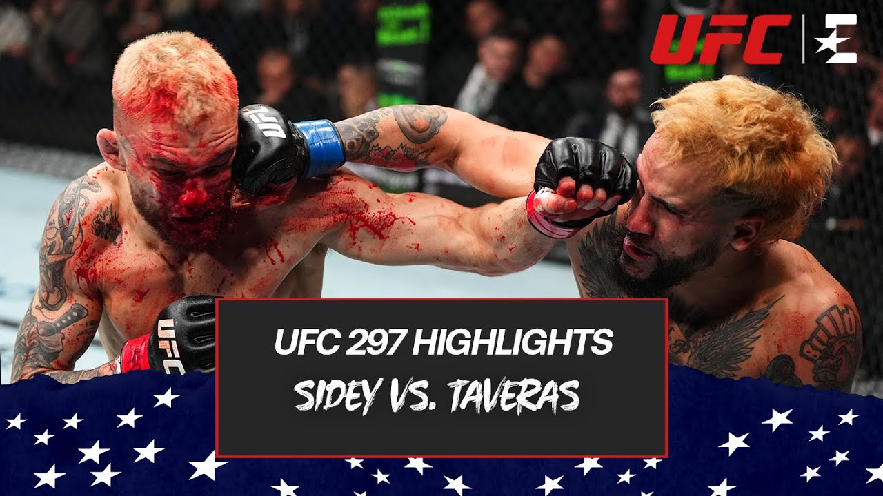 UFC 297 | 👊Spektakelstuk van jewelste👊 | Sidey vs. Taveras 2 | Highlights