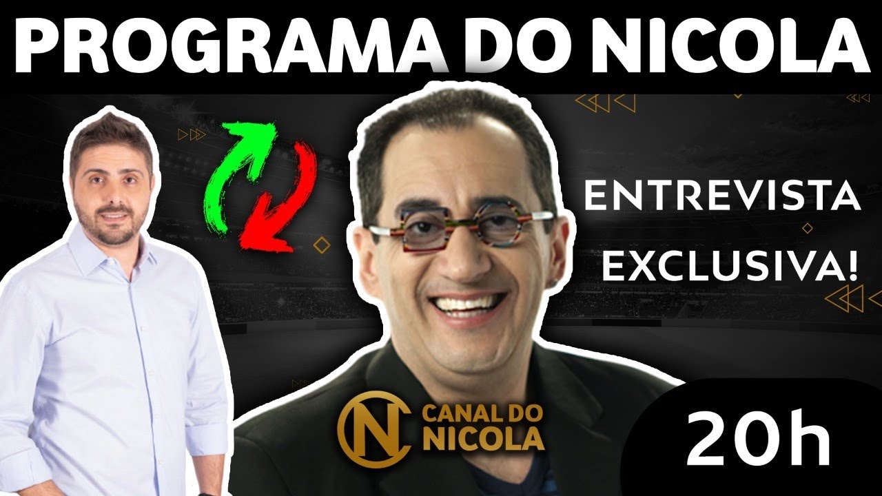 KAJURU DETONA CBF, RELEMBRA DEMISSÕES, PROCESSOS, AMORES E VIDA DE POLÍTICO NO PROGRAMA DO NICOLA
