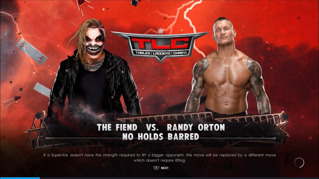WWE 2K22 Gameplay The Fiend vs Randy Orton One on One
