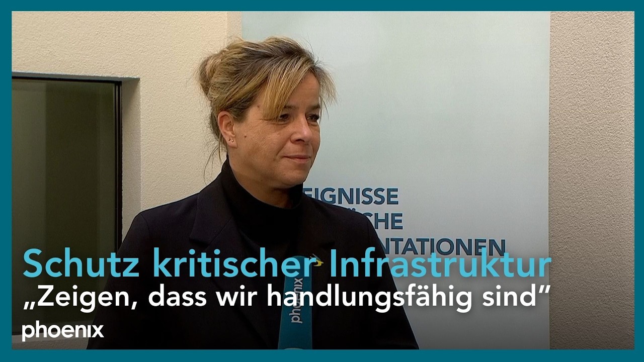 NRW-Wirtschaftsministerin Mona Neubaur zum Schutz kritischer Infrastruktur | 06.03.2026