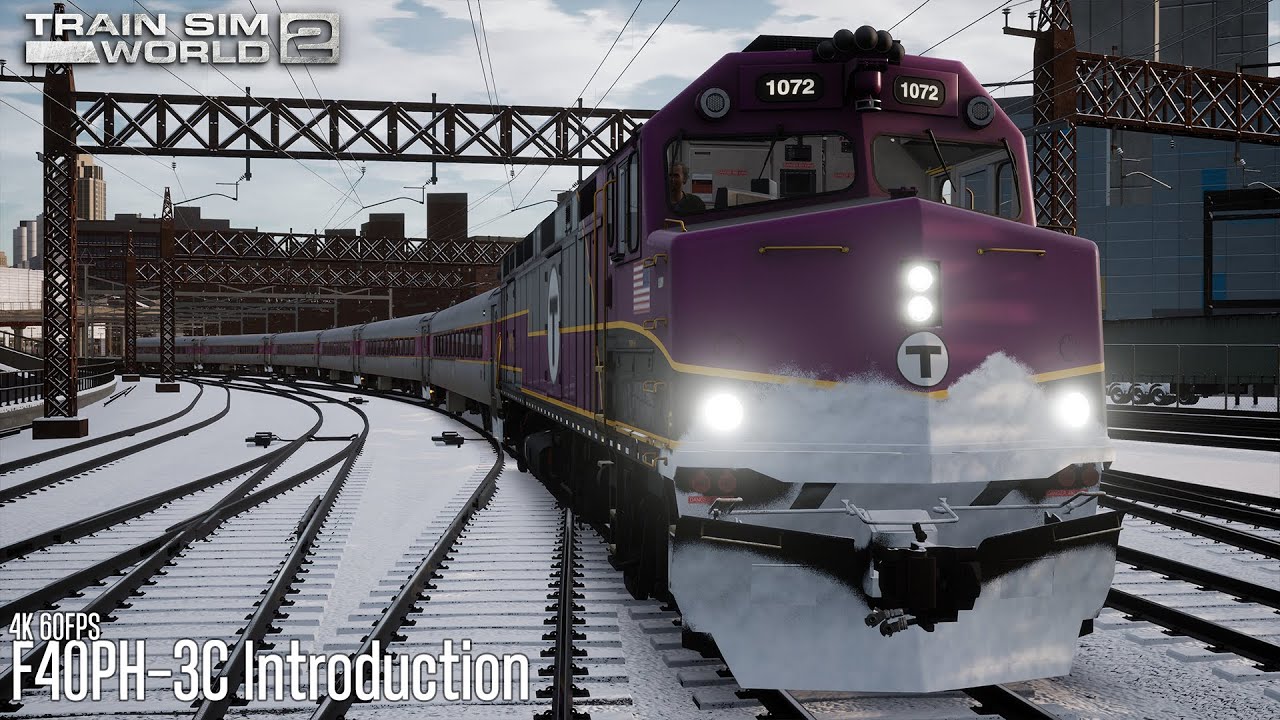 F40PH-3C Introduction - Boston Sprinter - Train Sim World 2