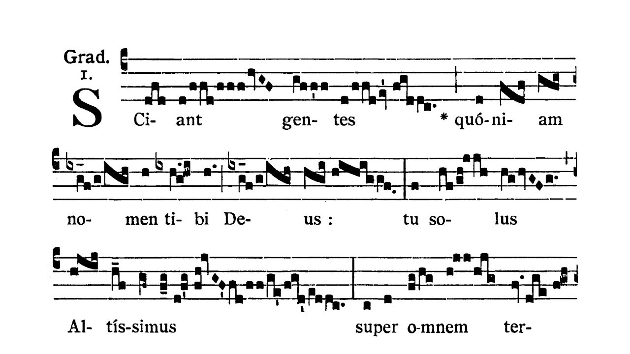 Dominica in Sexagesima - Graduale (Sciant gentes)